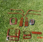 2000-2002 Mercedes-benz W220 Interior Wood Trim S500 S430 S600 S55 S280 S350 Amg. Fixed Price $175.00.