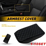 Leather Front Console Center Armrest Lid Box Cover Pad For 2016-24 Nissan Maxima. Fixed Price $61.55.