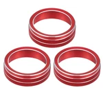 Car For Ac Knob Ring Covers Climate Control Red (3pcs). Fixed Price $13.33.