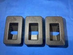 2013-2016 Ford Escape Set Of 3 Child Seat Trim Covers In 2nd Row Backrests. Fixed Price $29.00.