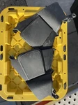 06-08 Nissan 350z Left & Right Center Knee Pad Console Trim 68134-cf40a. Fixed Price $89.96.