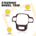 Steering Wheel Panel Cover Frame For Ford F150 21-2025 F-150 Carbon Fiber Style. Fixed Price $22.79.
