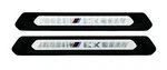 20-24 Oem Bmw F97 X3m Front Door Sill Cover Trim Entrance Kick Plates Set. Fixed Price $126.00.