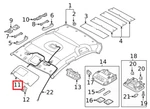 Kona Electric Retainer-sunvisor 2019-2022 Genuine New Hyundai. Fixed Price $41.76.
