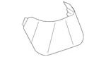 Genuine Honda Door Mirror Cover 76252-tr0-a21zy. Fixed Price $70.08.