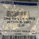 Genuine Ford Lower Center Pillar Trim Retainer Clip W710338-s403 (qty. 4). Fixed Price $12.00.