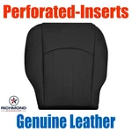 2006-2011 Mercedes-benz Cls 550-driver Side Bottom Leather Seat Cover Black Perf. Fixed Price $309.58.