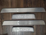 04-08 Acura Tsx Door Trim Scuff Plates Oem 84202-sea-0030 , 84211-sea-0030. Fixed Price $45.99.