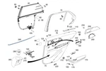 Genuine Mercedes-benz Trim Strip 167-730-05-02. Fixed Price $225.09.
