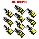 10-100x Auxito White 14led T10 6500k 168 License Tag Plate Light Bulb Error Free. Fixed Price $37.20.