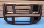 06-08 Dodge Ram Dash Radio Stereo Bezel Climate Trim Panel Silver/gray B11. Fixed Price $125.99.