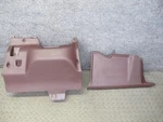 86-89 Toyota Supra Ma70l Front Left & Right Lower Knee Trim Panel Set Maroon Oem. Fixed Price $63.06.