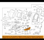 Gm Oem 13-16 Malibu Limited Driver Seat Components-outer Finish Pnl 22753133. Fixed Price $94.83.