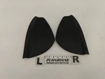 Mercedes Slk320 R170 Pair Of Dashboard Dash End Cap Trim Black Fits 1997-2004 97. Fixed Price $45.42.