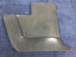 67 74 Dodge Dart Valiant Duster A Body Right Black Kick Panel 2663128 #2. Fixed Price $59.46.