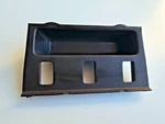 Mercedes W126 Se Sel Sec Center Console Coin Tray 3 Switch Trim Brown 1266801852. Fixed Price $80.72.