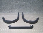 1997-2004 Porsche Boxster 986 Convertible Roll Bar Trim Pad Cover Set Of 3. Fixed Price $84.06.