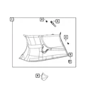 Genuine Mopar Clip 55315143aa. Fixed Price $10.35.