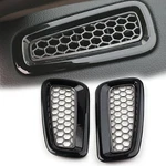Honeycomb Inner Dash Side Air Vent Outlet Cover For Honda Civic 11th 2022 Up Blk. Fixed Price $16.20.