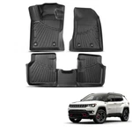 Carpret Floor Mats Liner For Jeep Compass 2017-2025 Left Right Rear Front. Fixed Price $70.55.
