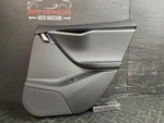 12-20 Tesla S Rear Passenger Inside Interior Door Trim Panel Black Id 1008107-00. Fixed Price $85.00.