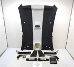 14-19 Oem Bmw F06 M6 Headliner Pillars Visors Set Alcantara Anthracite White. Fixed Price $1080.03.