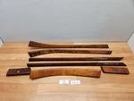 97-03 Oem Bmw E39 Front Left Right Dash Dashboard Door Wood Trim Vavona Set *. Fixed Price $229.95.