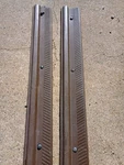 86-97 Nissan D21 Hardbody Pickup Truck Brow Door Sill Scuff Kick Plates. Fixed Price $140.00.
