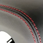 Porsche 911 991 981 982 718 Leather Steering Column Cover Red Stitching. Fixed Price $495.00.
