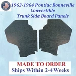 1963-1964 Pontiac Bonneville Convertible Trunk Side Board Panels #bon-sdp-135. Fixed Price $289.99.