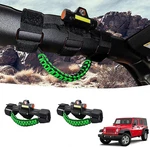 Top Roll Bar Grab Handles Grip W/light For Jeep Wrangler Cj Yj Tj Jk Jl Green. Fixed Price $10.54.