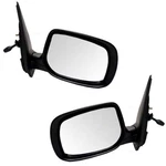 For 07-12 Yaris 4-door Sedan Rear View Mirror Manual Remote With Lever Set Pair. Fixed Price $107.95.
