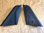 1969 1970 Ford Mustang Mach 1 Cougar Dash End Trims Used Black C9zb. Fixed Price $65.00.