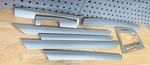 Bmw 3 E46 Silver Interior Trim Kit Set Center Console Moldings Panel Covers Lhd. Fixed Price $199.90.