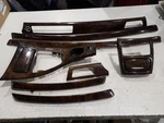 Woodgrain Interior Dash Trim Set (8 Pieces) - 2007 Bmw 328i E93 Conv Oem. Fixed Price $135.00.