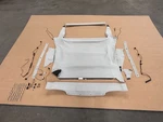 09-15 Infiniti G37 Q60 Convertible Headliner Roof Cloth Oem Lot3636. Fixed Price $935.00.