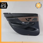 14-17 Mercedes W222 S550 S550e Rear Left Driver Side Door Panel Black Oem. Fixed Price $225.00.