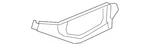 Genuine Hyundai Outer Finish Panel 88172-b1000-wyb. Fixed Price $31.84.