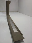 2015 15 Gmc Yukon Left Lh Front Door Sill Plate Tan Chrome. Fixed Price $84.22.