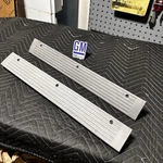 88-98 Chevy Gmc Obs Crew Cab Rear Door Entry Sill Scuff Plates Gray Rocker Trim. Fixed Price $89.95.