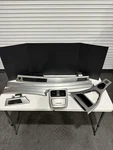 07 13 Bmw E93 Aluminum Brushed Interior Trim Dash Door Panels Set Oem. Fixed Price $250.00.