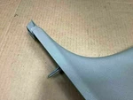 Audi A4 2007 B7 Rt Passenger Side Lower B Pillar Trim Cover Plastic Gray Factory. Fixed Price $24.61.