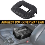 Carbon Console Armrest Box Cover Mat Trim For Chevy Silverado/suburban 2007-13. Fixed Price $23.99.