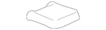 Genuine Gm Track Cover 15133275. Fixed Price $11.94.