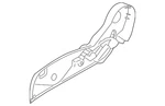 Genuine Ford Seat Trim Panel Cj5z-7862186-ab. Fixed Price $74.16.