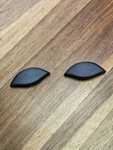 97-06 Jaguar Xk8 Xkr X100 Front Left & Right Seat Belt Cap Trim Cover Black Oem. Fixed Price $46.55.
