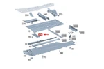New Mb Gla H247 Amg Front Transmission Tunnel Struts A1776162900 Genuine. Fixed Price $52.35.
