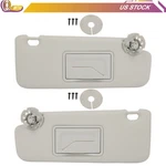 Pair Set Left+right Sun Visor With Mirror Gray For Chevrolet Cruze 2016-2017. Fixed Price $34.70.