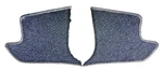 1963-1967 Chevy Corvette C2 Carpet Kick Panels Black No Backing Oer Open Box. Fixed Price $29.95.