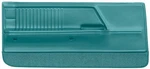 1967 Camaro Firebird Molded Door Panels; For Custom Interior; Aqua/turquoise;. Fixed Price $599.99.